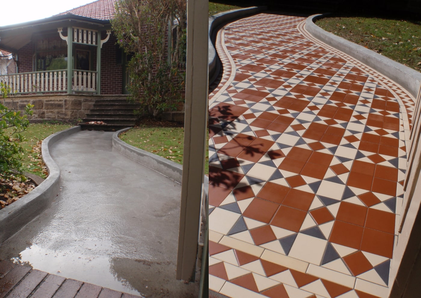 Transformation of Pathway in Haberfield