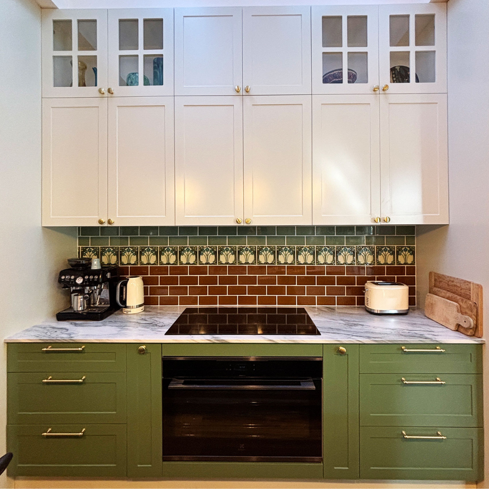 Backsplash Kitchen Embossed Tiles